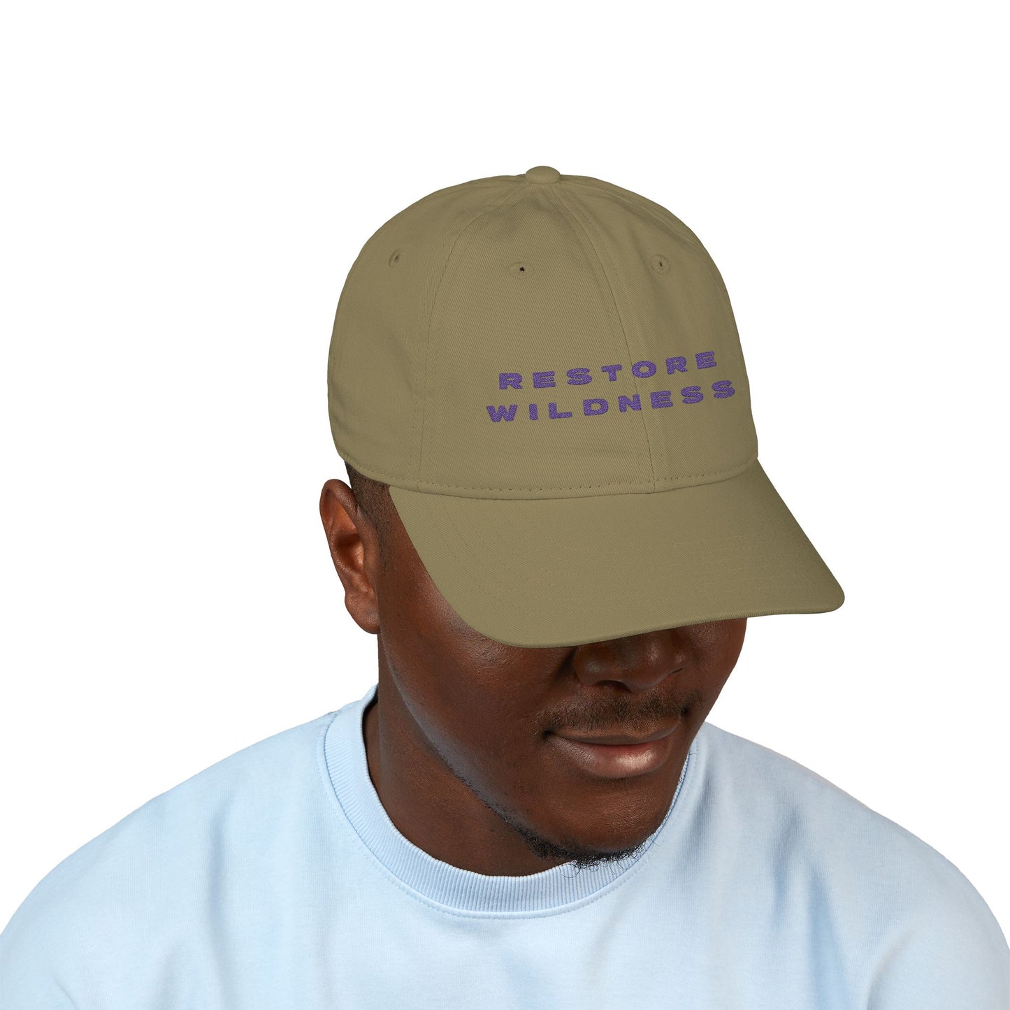 Restore Wildness - Organic Cotton Baseball Cap