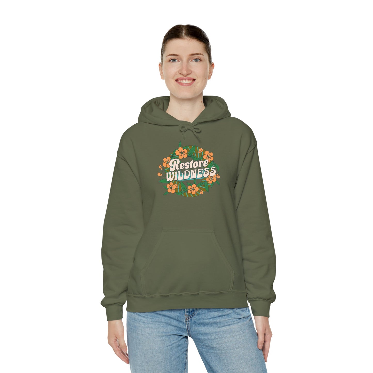 Restore Wildness - Hooded Sweatshirt