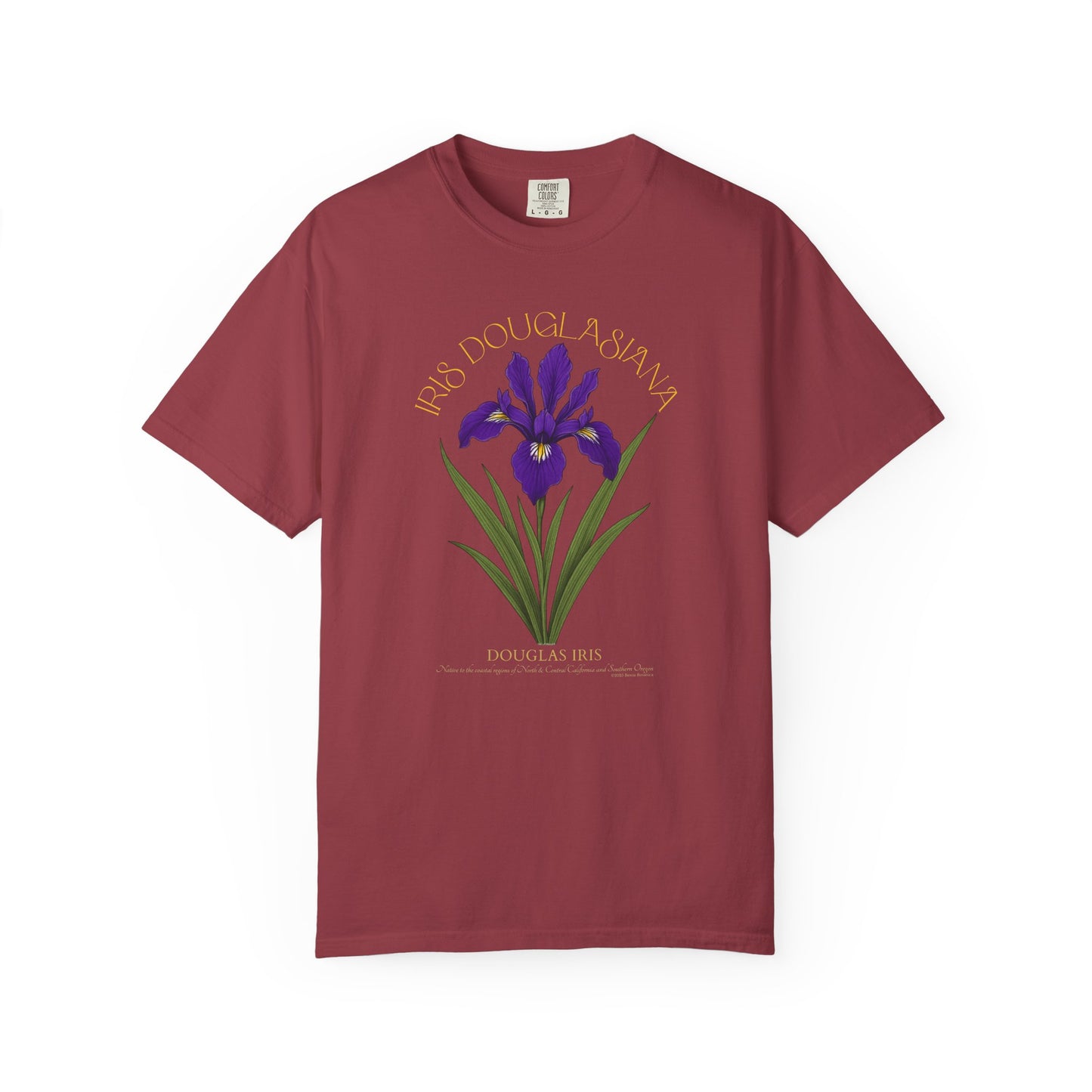 Douglas Iris (Iris douglasiana) - Garment Dyed Soft T-Shirt