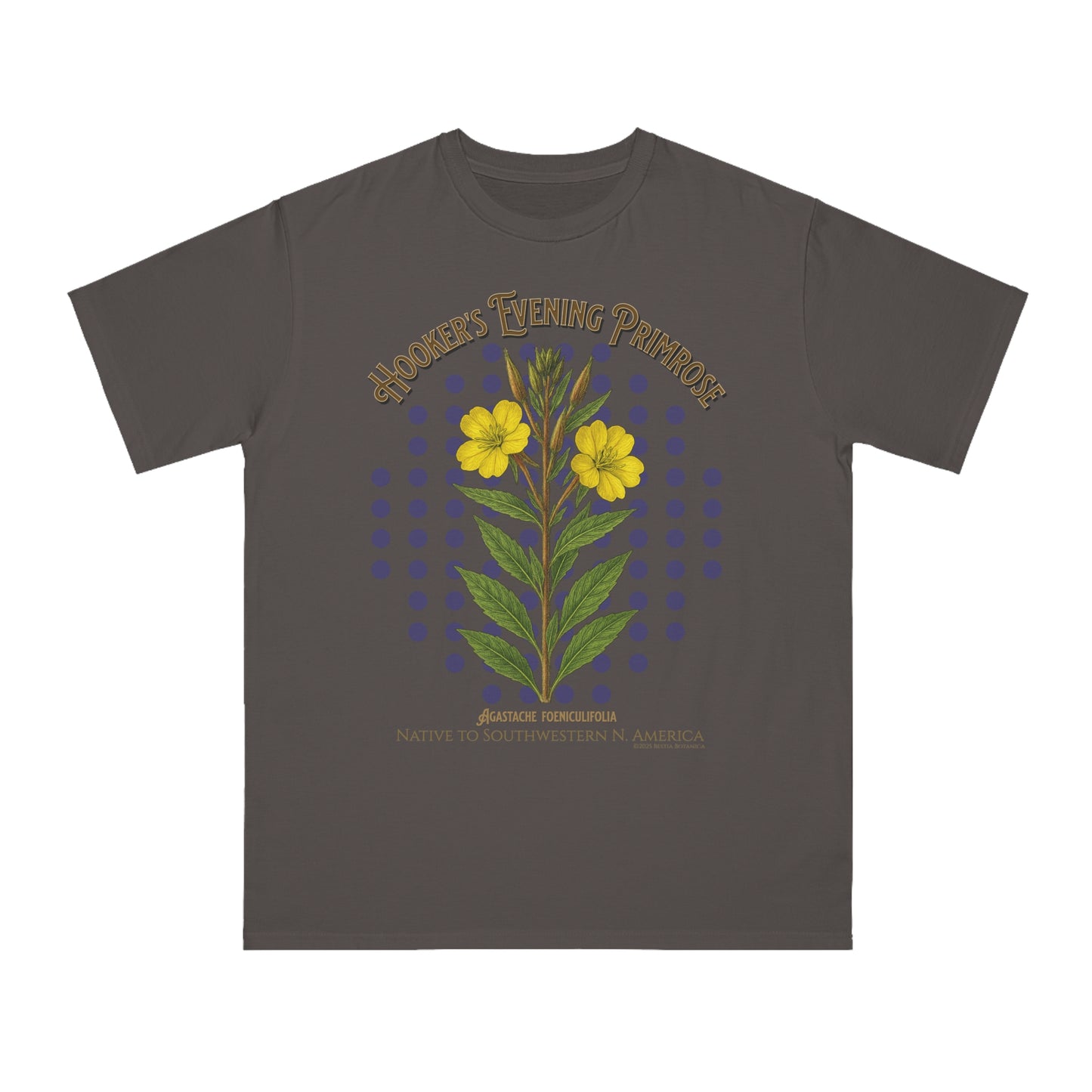 Hooker's Evening Primrose (Oenothera elata) - Organic Cotton T-Shirt