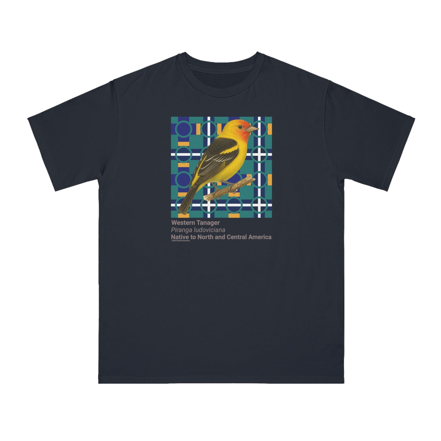 Western Tanager (Piranga ludoviciana) - Organic Cotton T-Shirt