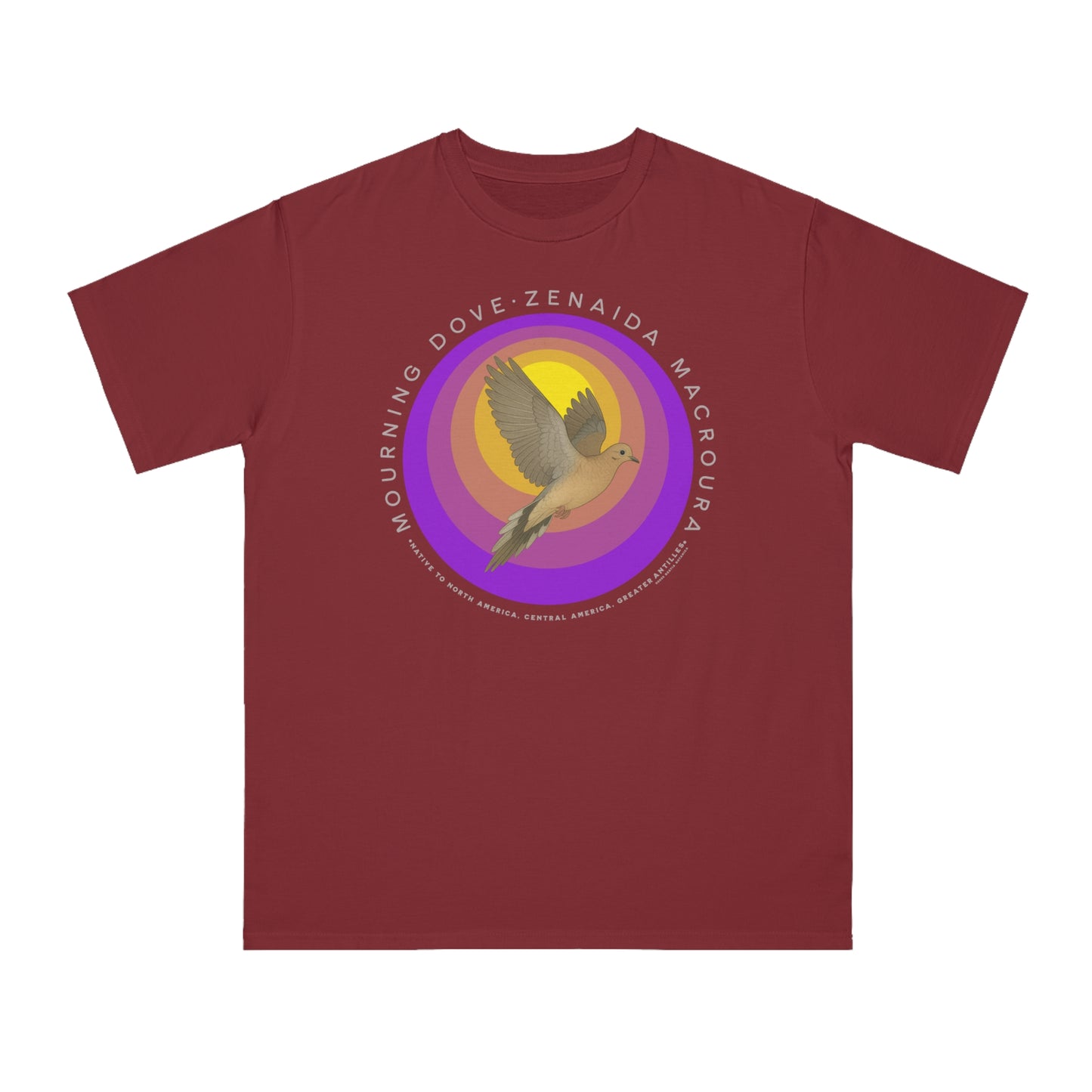 Mourning Dove (Zenaida macroura) - Organic Cotton T-Shirt
