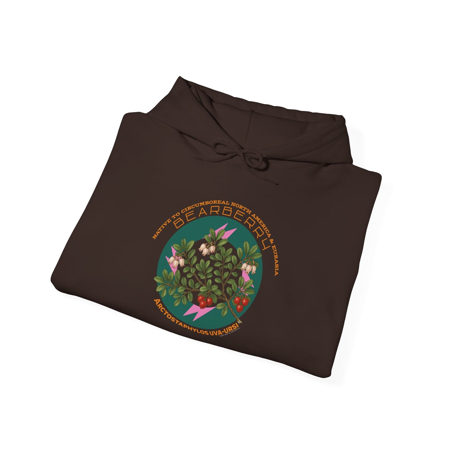 Bearberry (Arctostaphylos uva-ursi)  - Hooded Sweatshirt