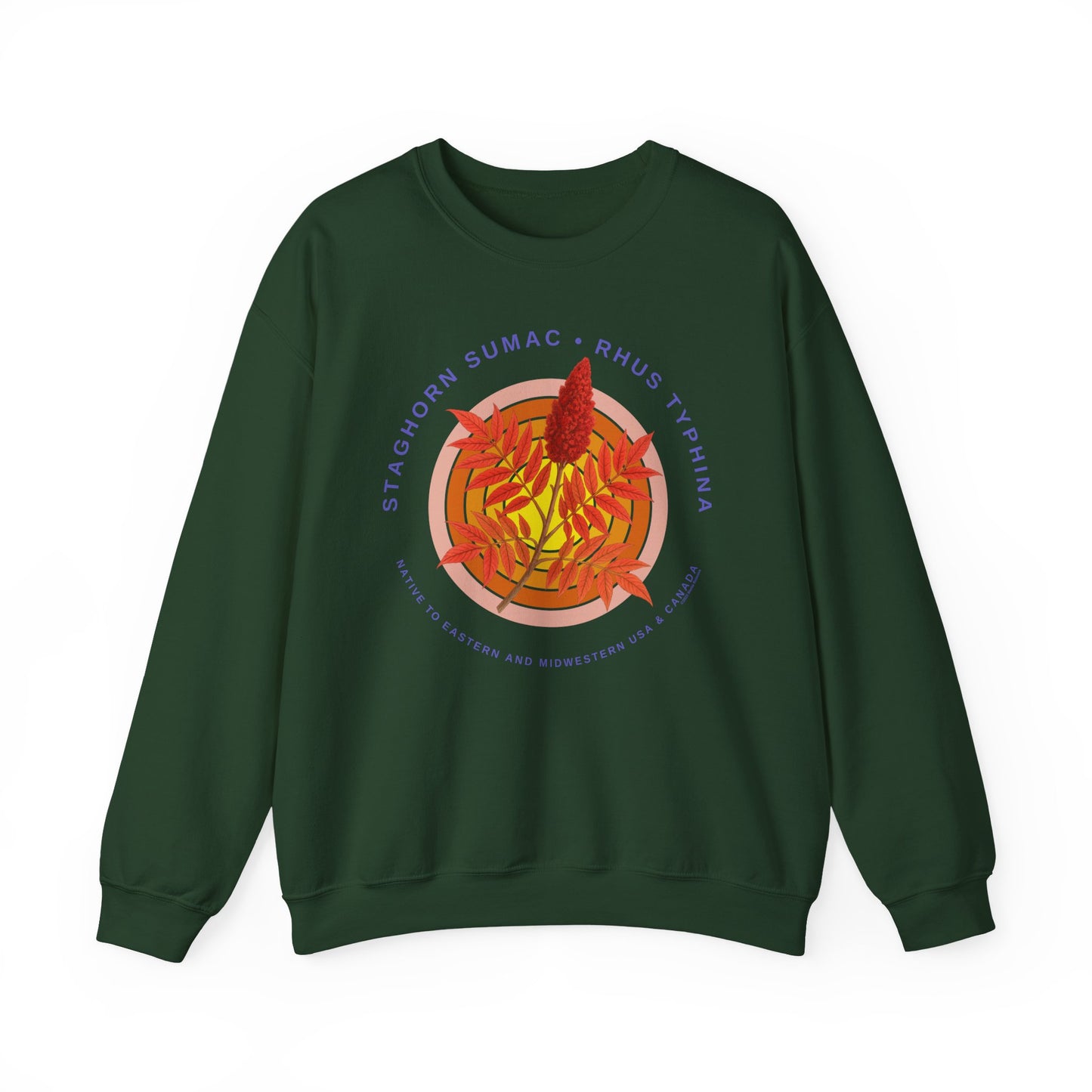 Staghorn Sumac (Rhus typhina) - Crewneck Sweatshirt