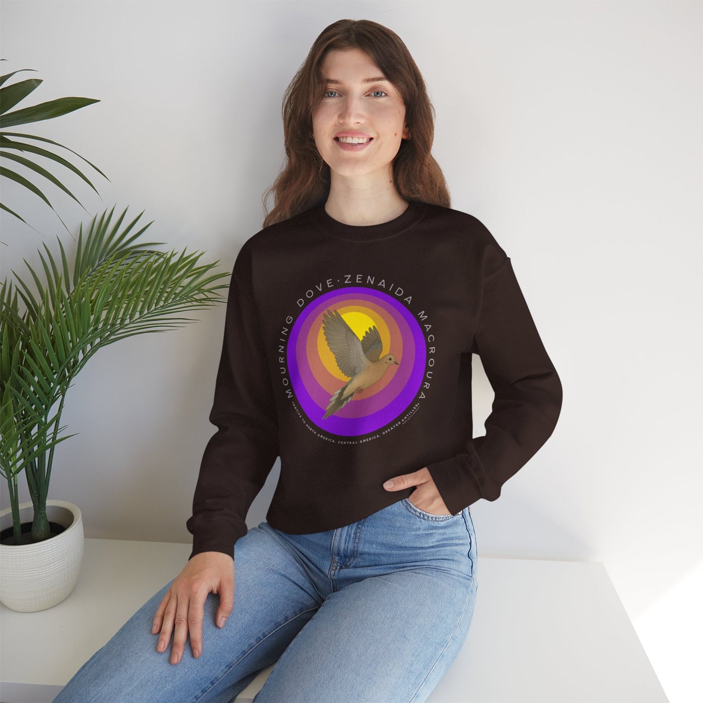 Mourning Dove (Zenaida macroura) - Crewneck Sweatshirt
