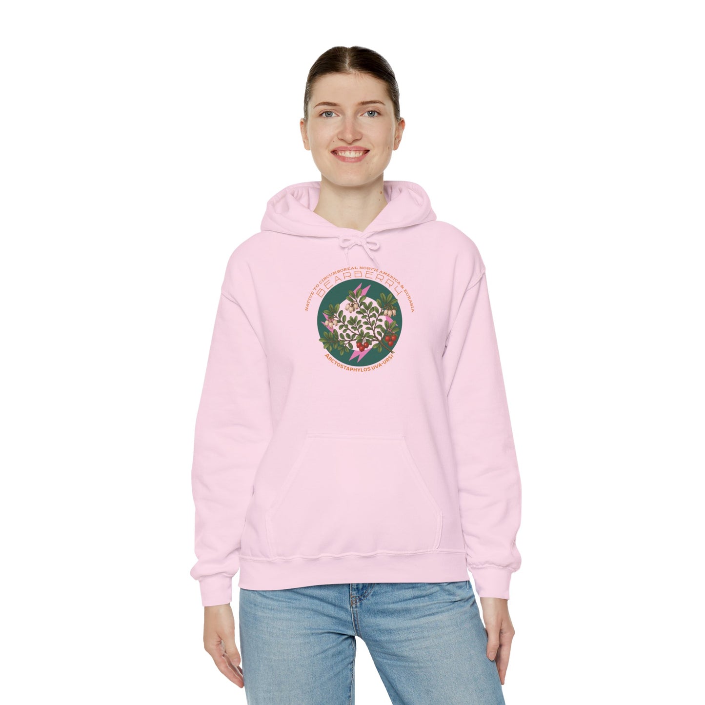 Bearberry (Arctostaphylos uva-ursi)  - Hooded Sweatshirt