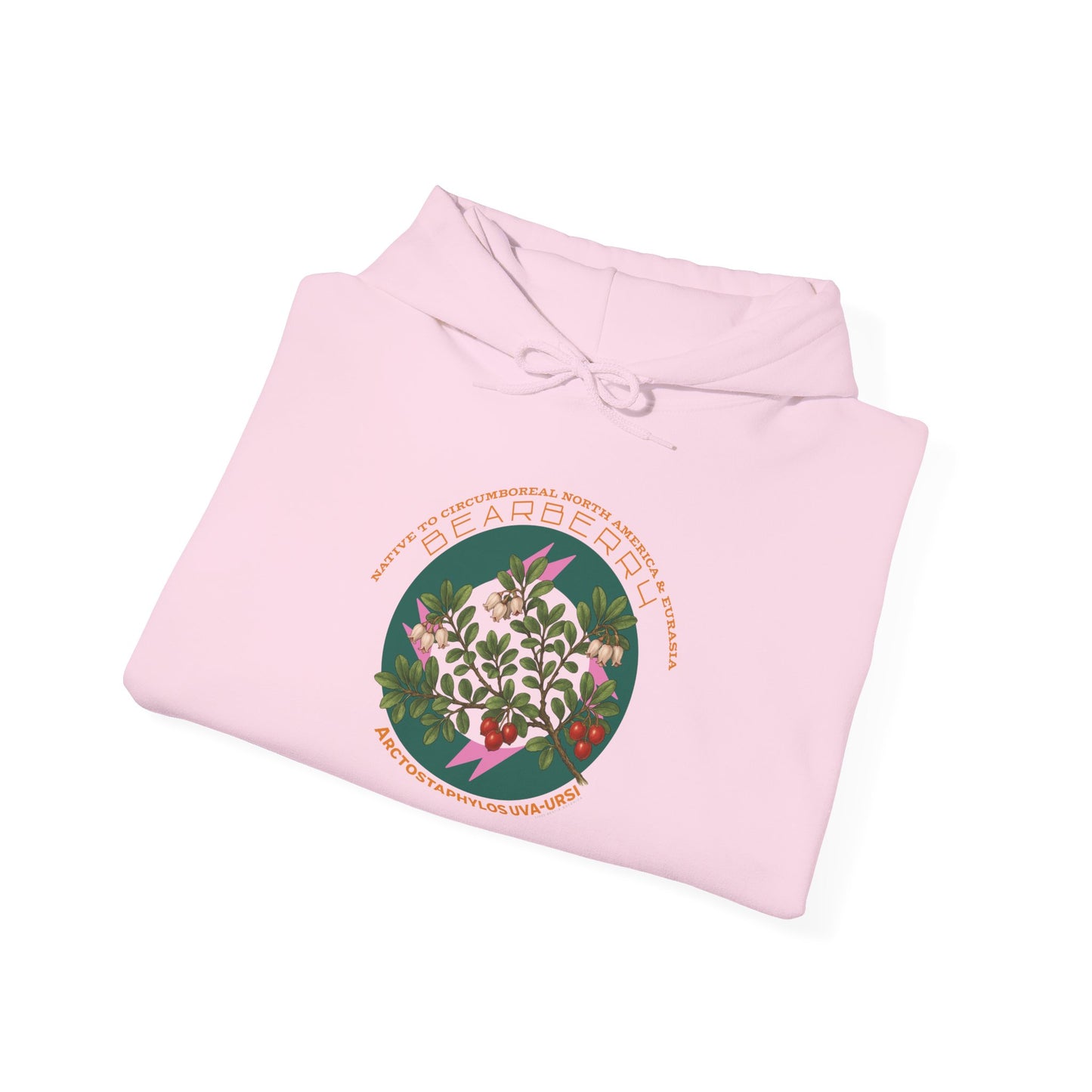 Bearberry (Arctostaphylos uva-ursi)  - Hooded Sweatshirt