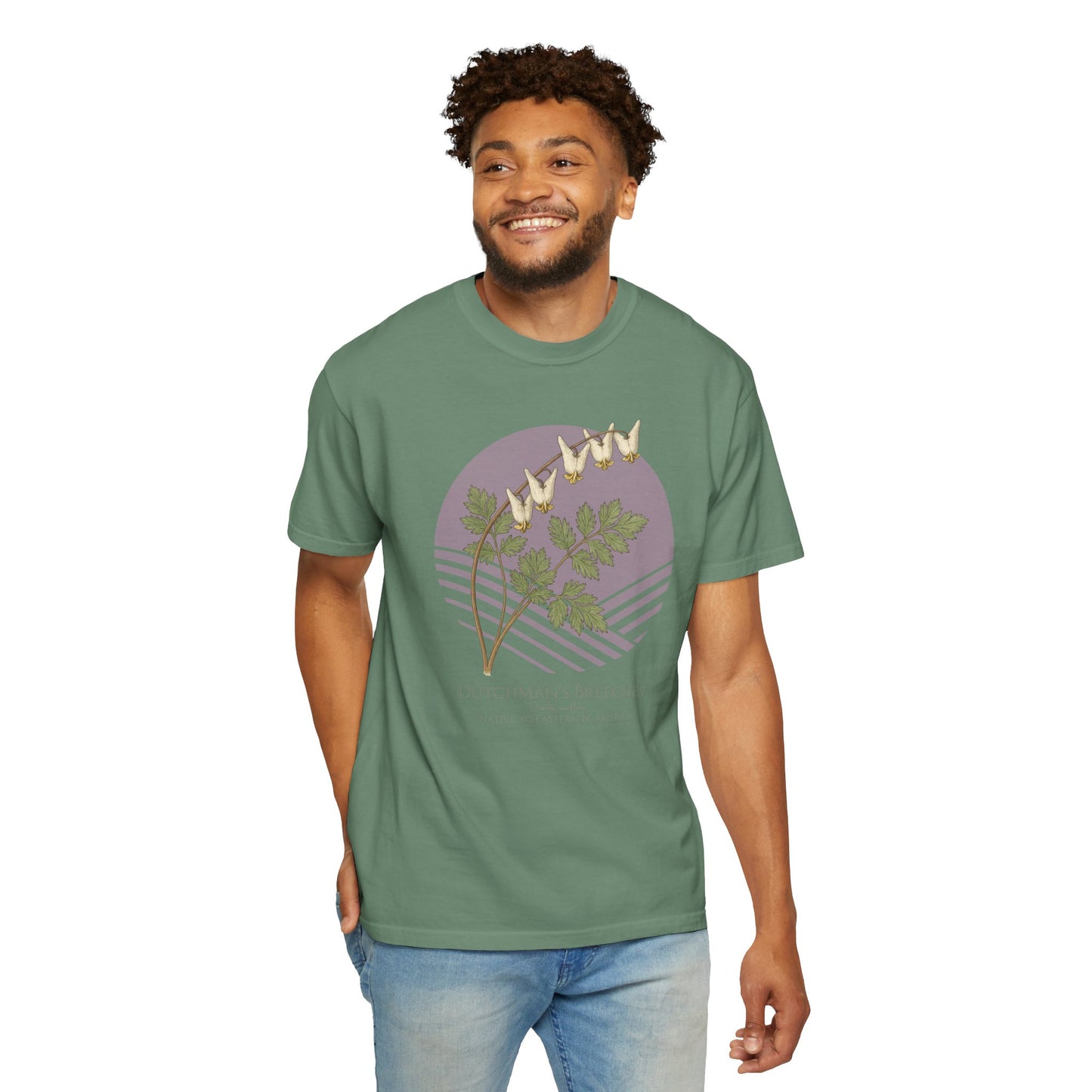Dutchman’s Breeches (Dicentra cucullaria) - Garment Dyed Soft T-Shirt