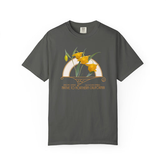 Diogenes’ Lantern (Calochortus amabilis) - Garment Dyed Soft T-Shirt