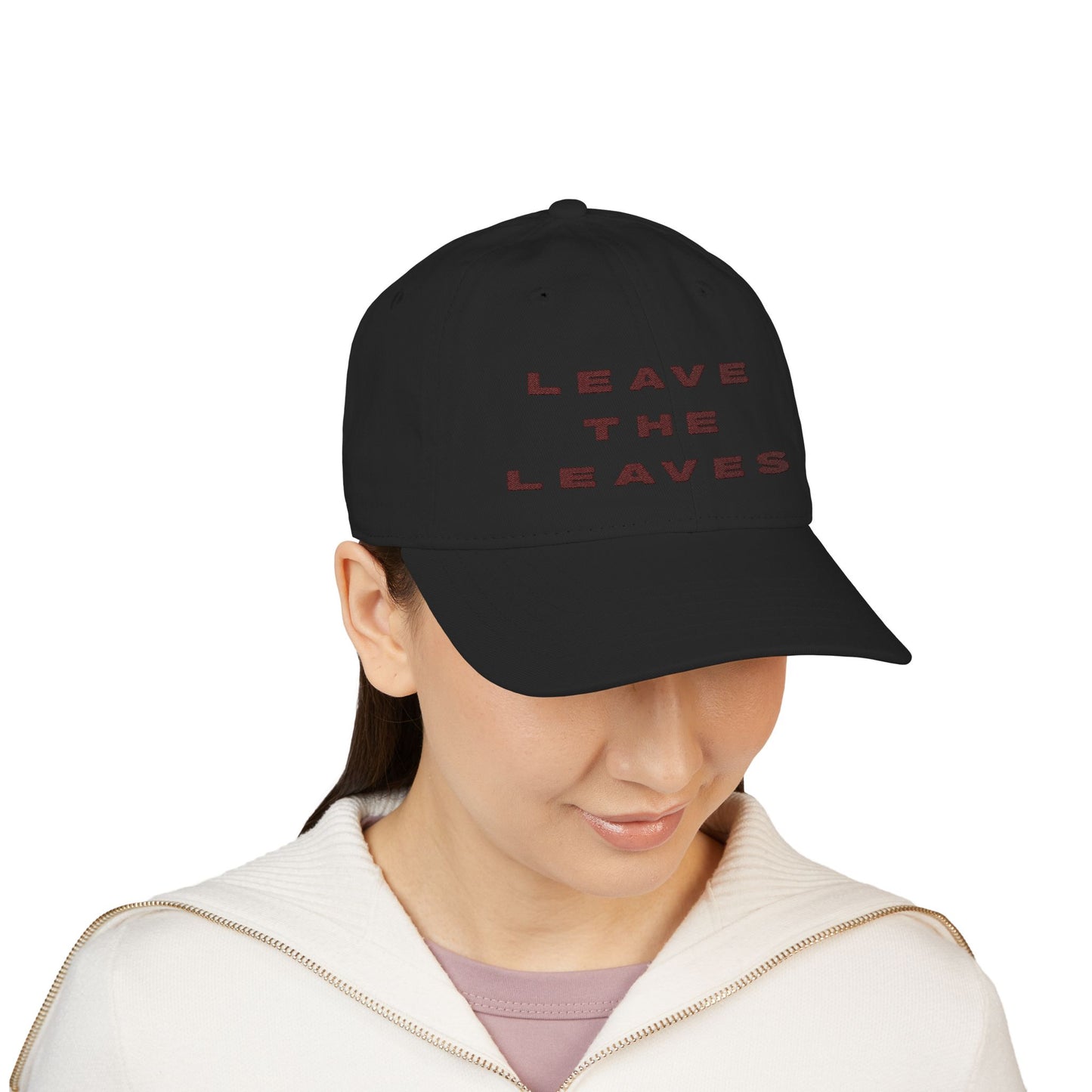Leave the Leaves - Organic Cotton Baseball Cap
