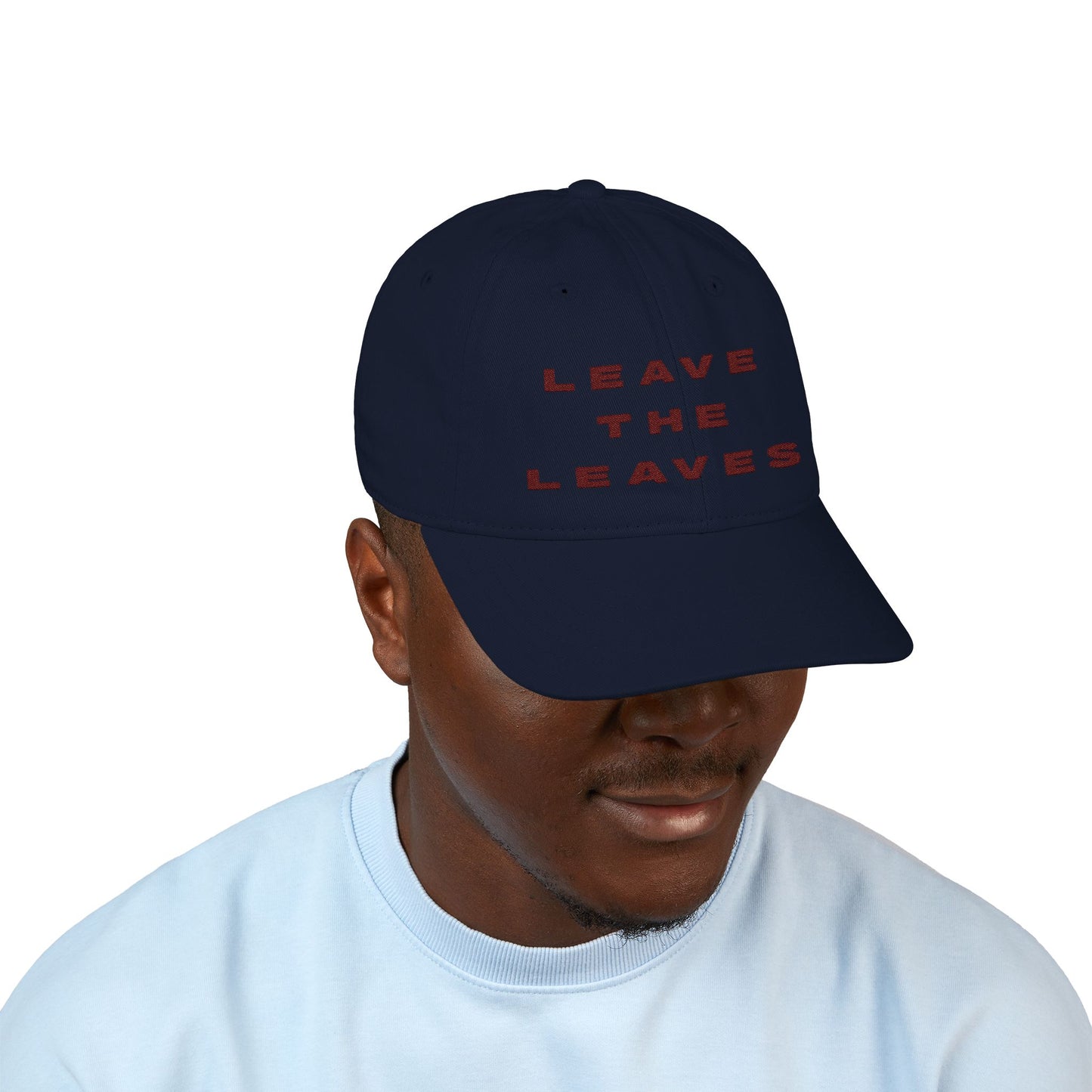 Leave the Leaves - Organic Cotton Baseball Cap