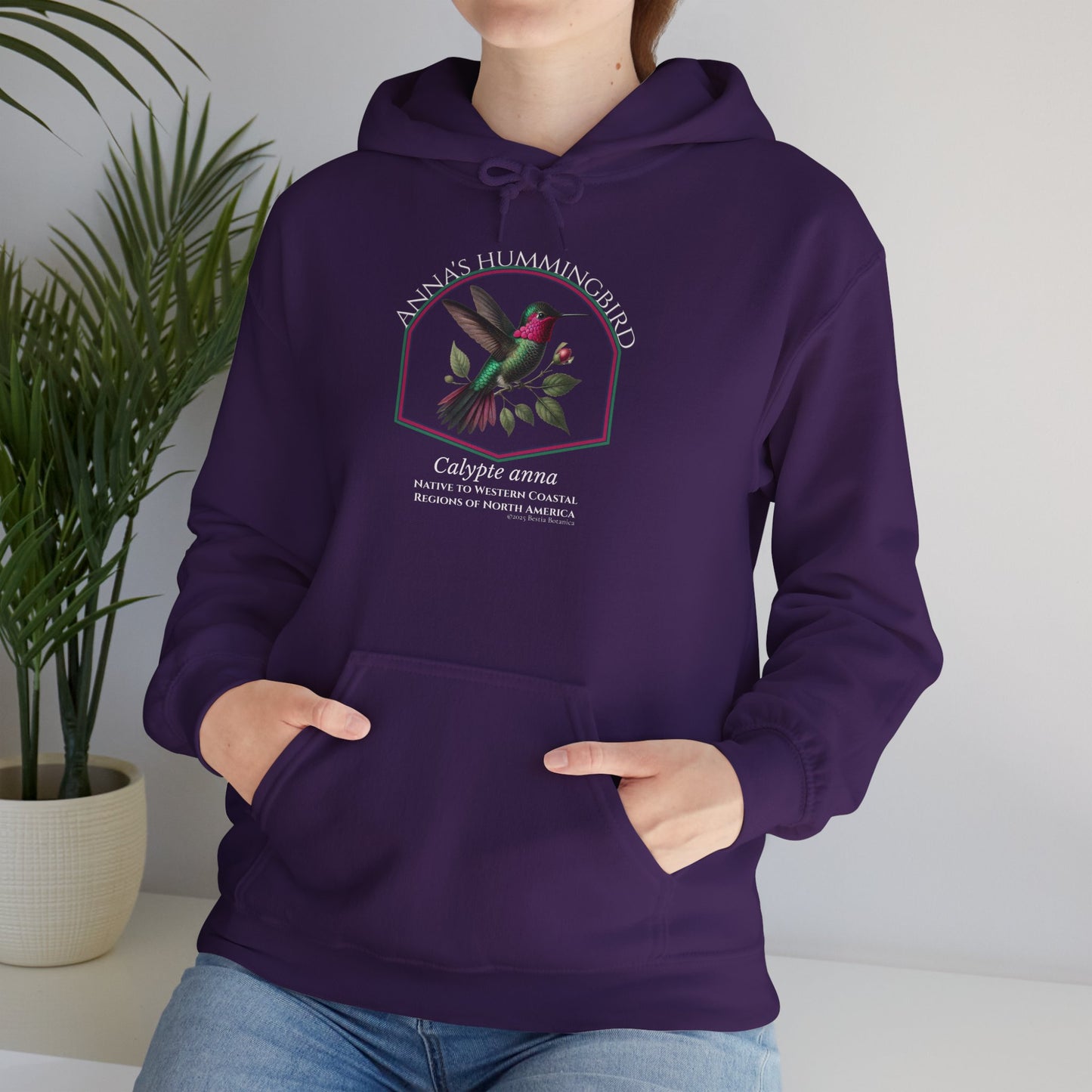 Anna’s Hummingbird (Calypte anna) - Hooded Sweatshirt