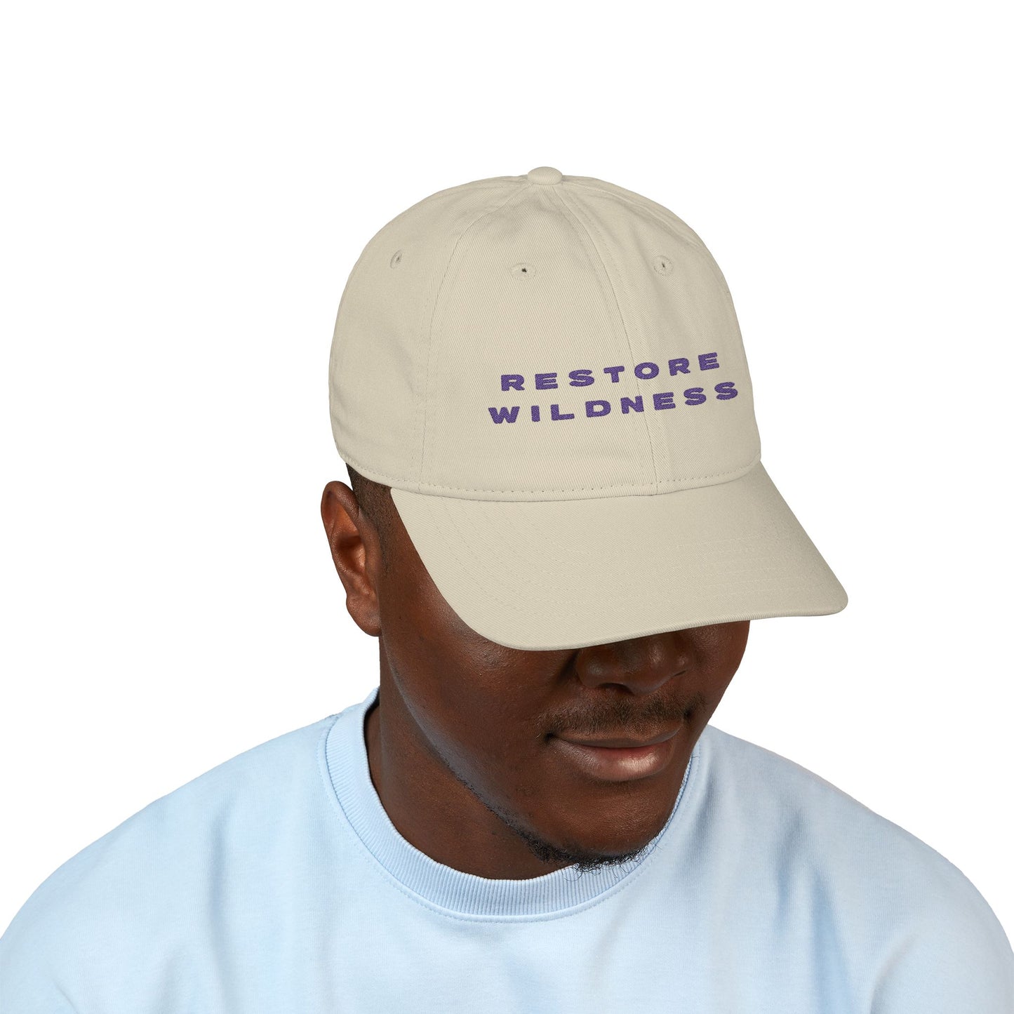 Restore Wildness - Organic Cotton Baseball Cap