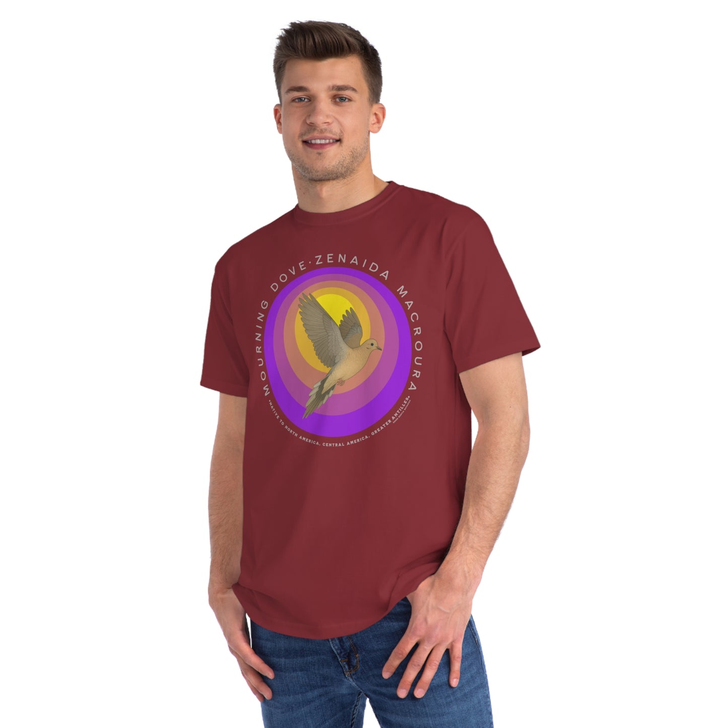 Mourning Dove (Zenaida macroura) - Organic Cotton T-Shirt