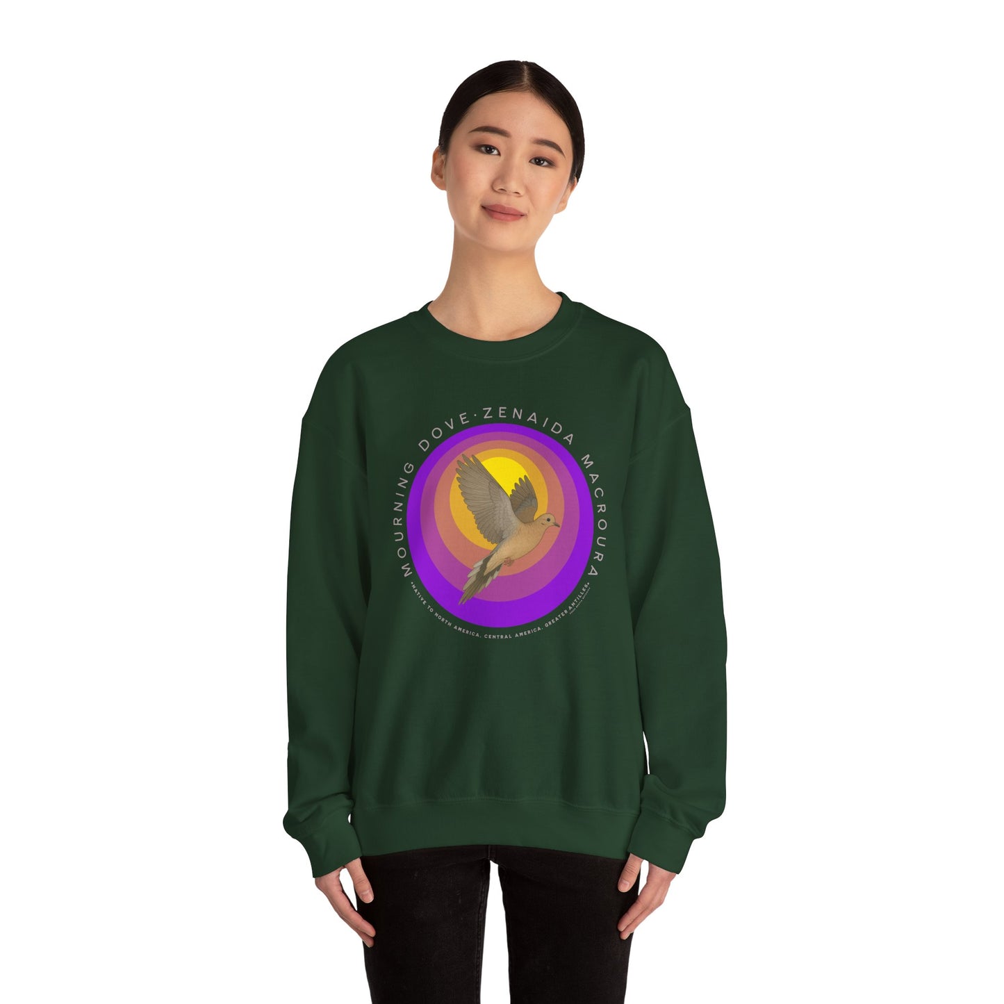 Mourning Dove (Zenaida macroura) - Crewneck Sweatshirt