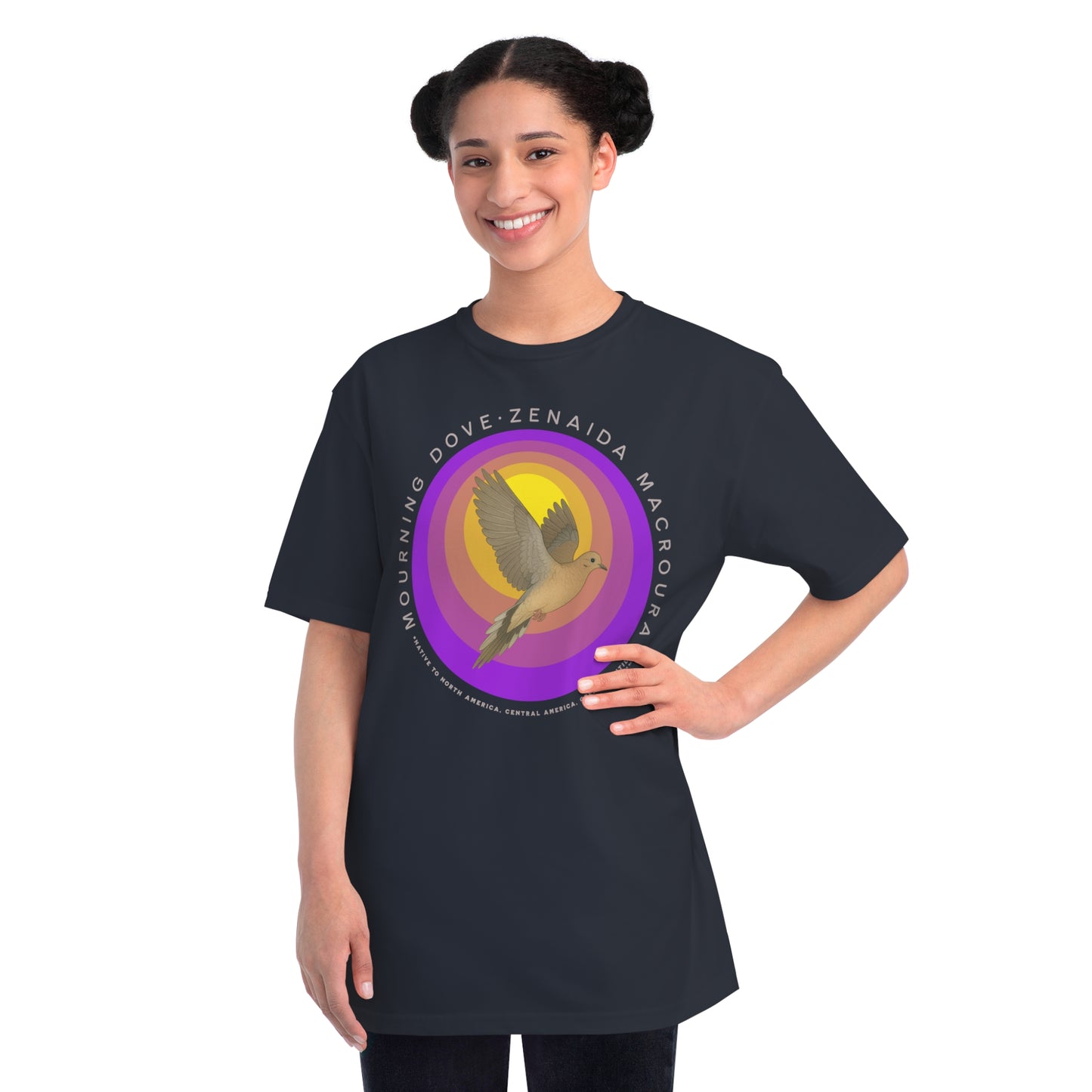 Mourning Dove (Zenaida macroura) - Organic Cotton T-Shirt