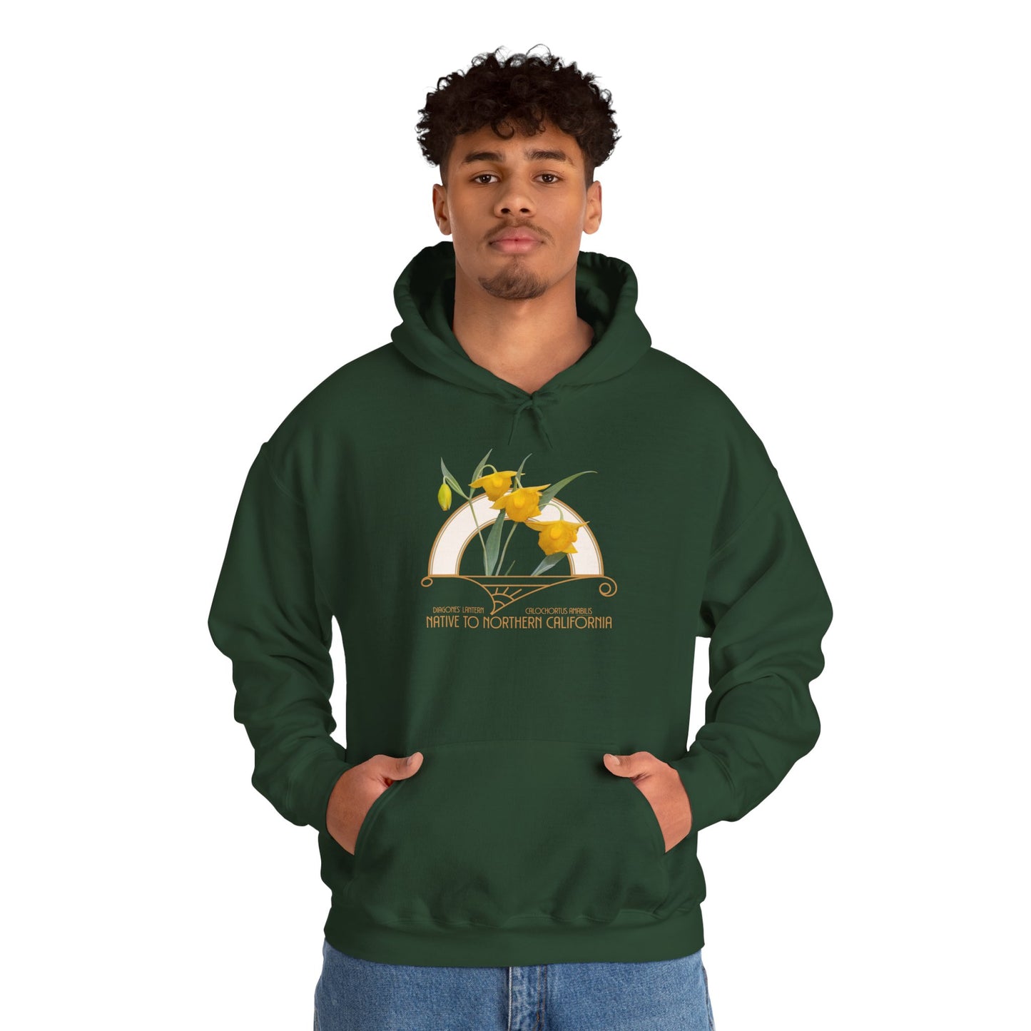 Diogenes’ Lantern (Calochortus amabilis) - Hooded Sweatshirt