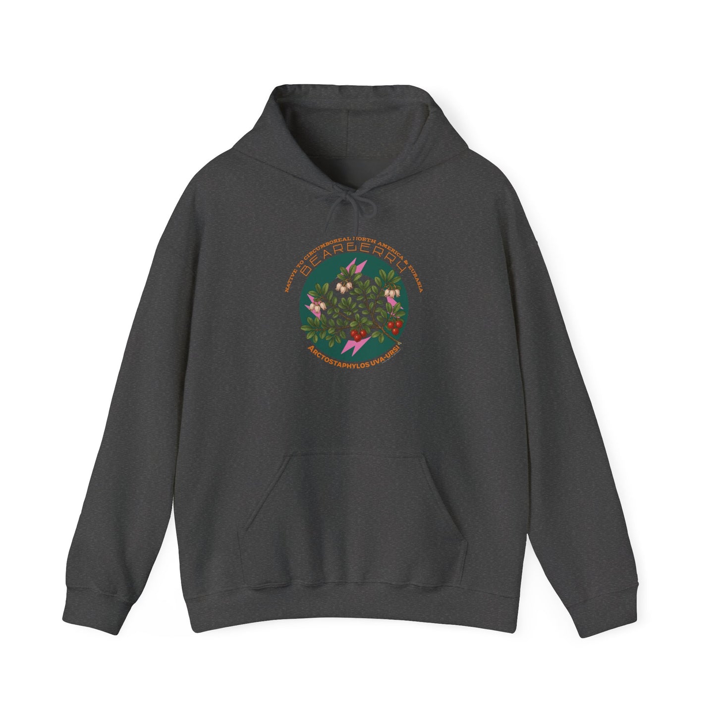 Bearberry (Arctostaphylos uva-ursi)  - Hooded Sweatshirt