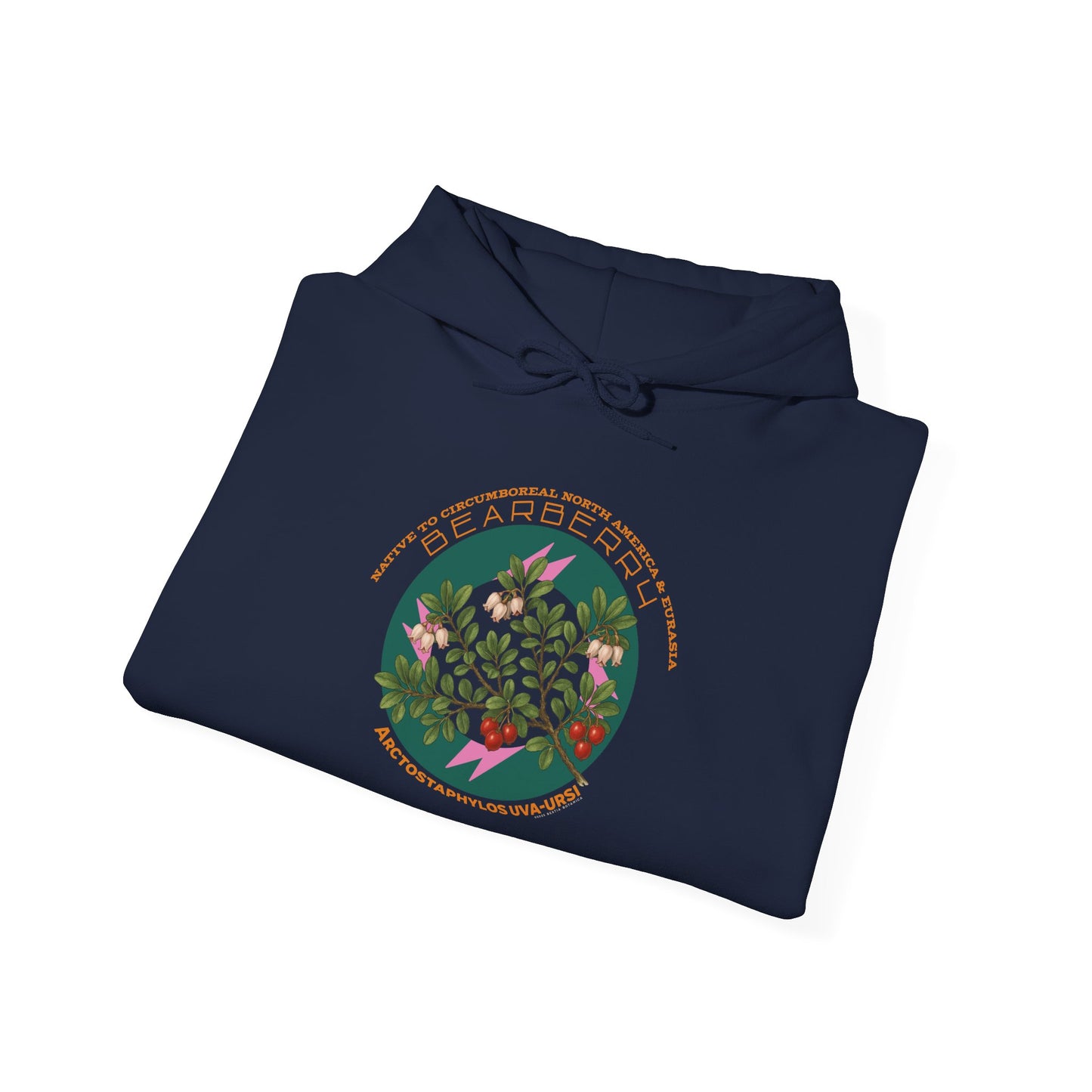 Bearberry (Arctostaphylos uva-ursi)  - Hooded Sweatshirt