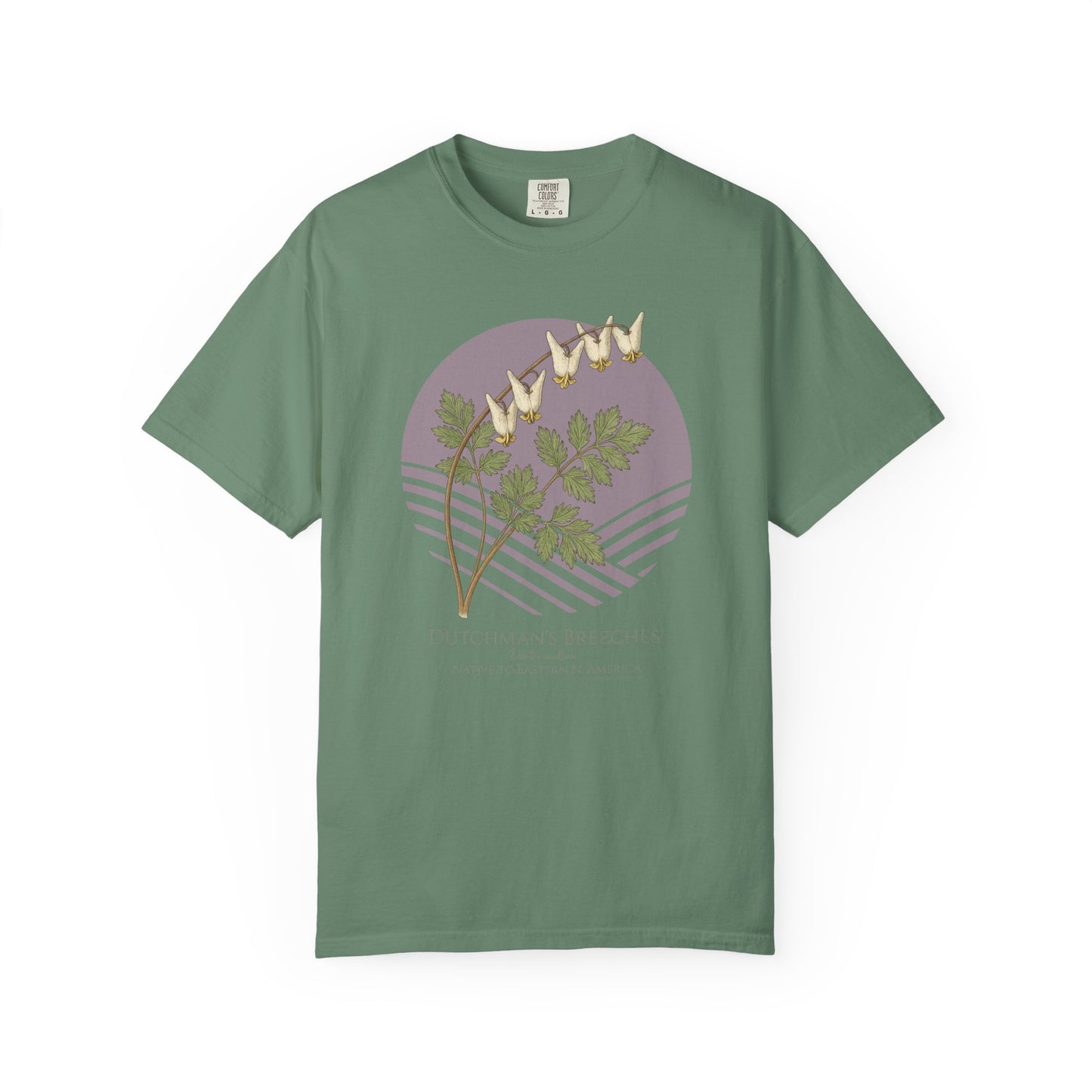 Dutchman’s Breeches (Dicentra cucullaria) - Garment Dyed Soft T-Shirt