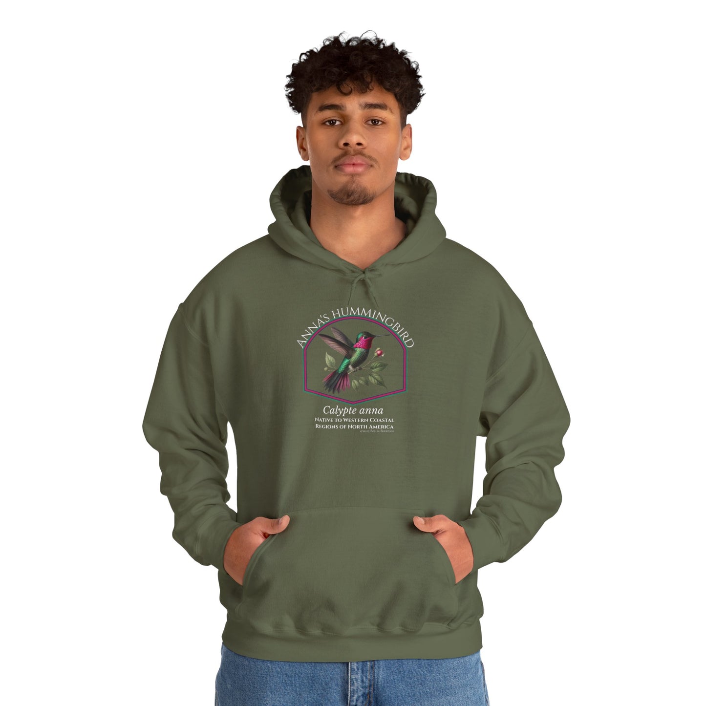 Anna’s Hummingbird (Calypte anna) - Hooded Sweatshirt