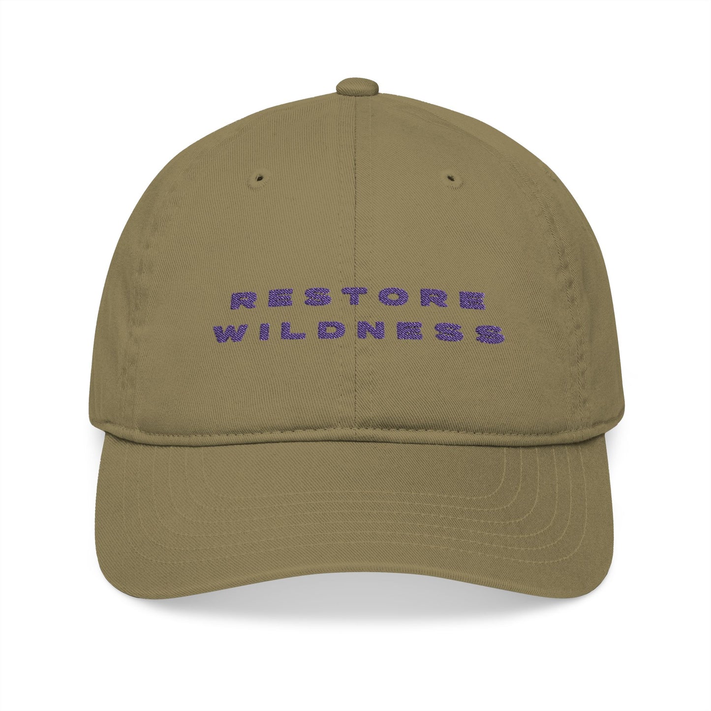 Restore Wildness - Organic Cotton Baseball Cap