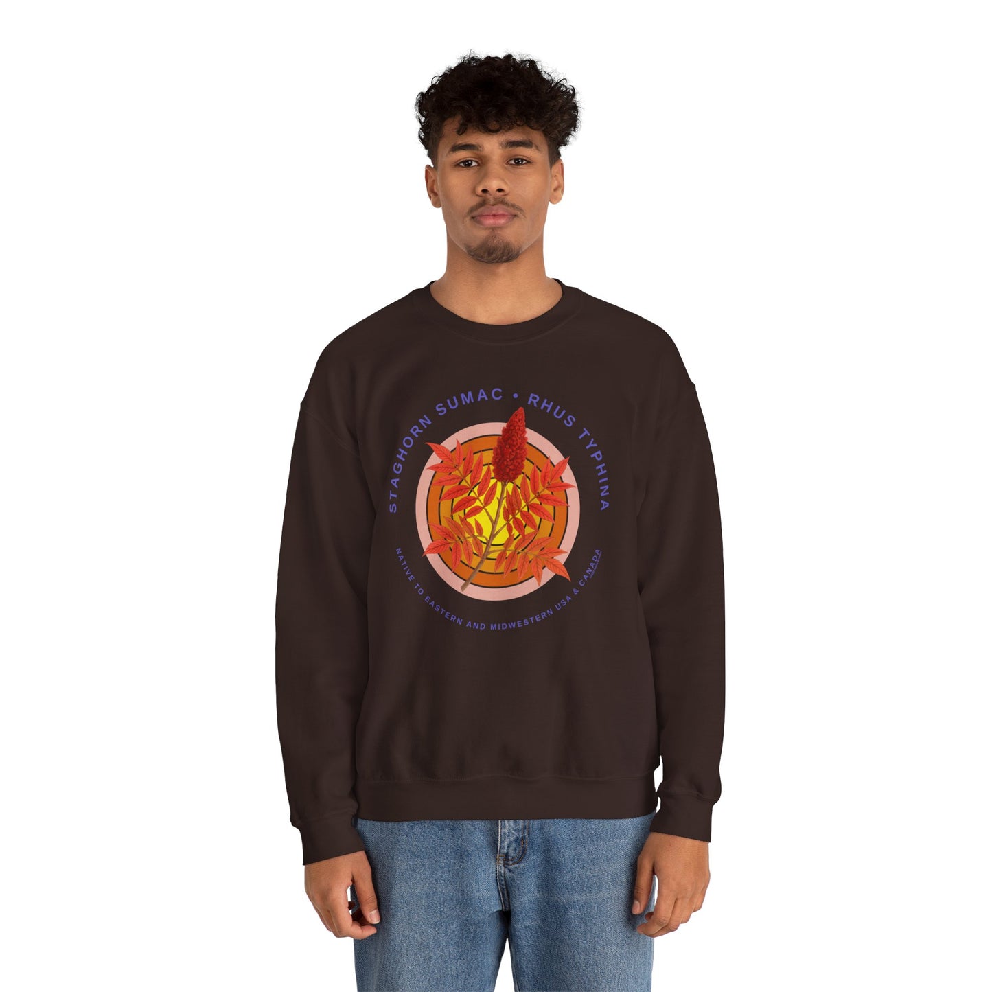 Staghorn Sumac (Rhus typhina) - Crewneck Sweatshirt