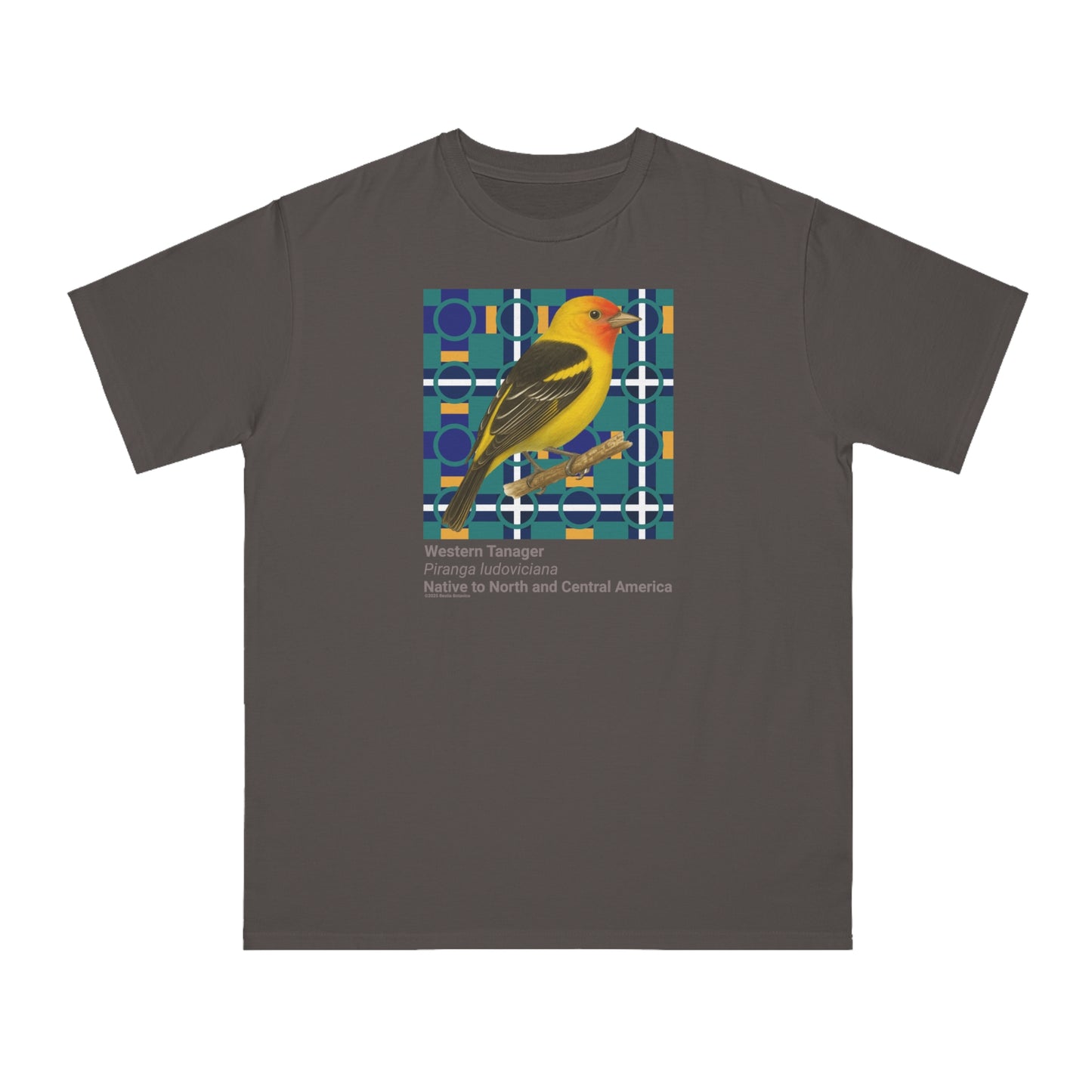 Western Tanager (Piranga ludoviciana) - Organic Cotton T-Shirt