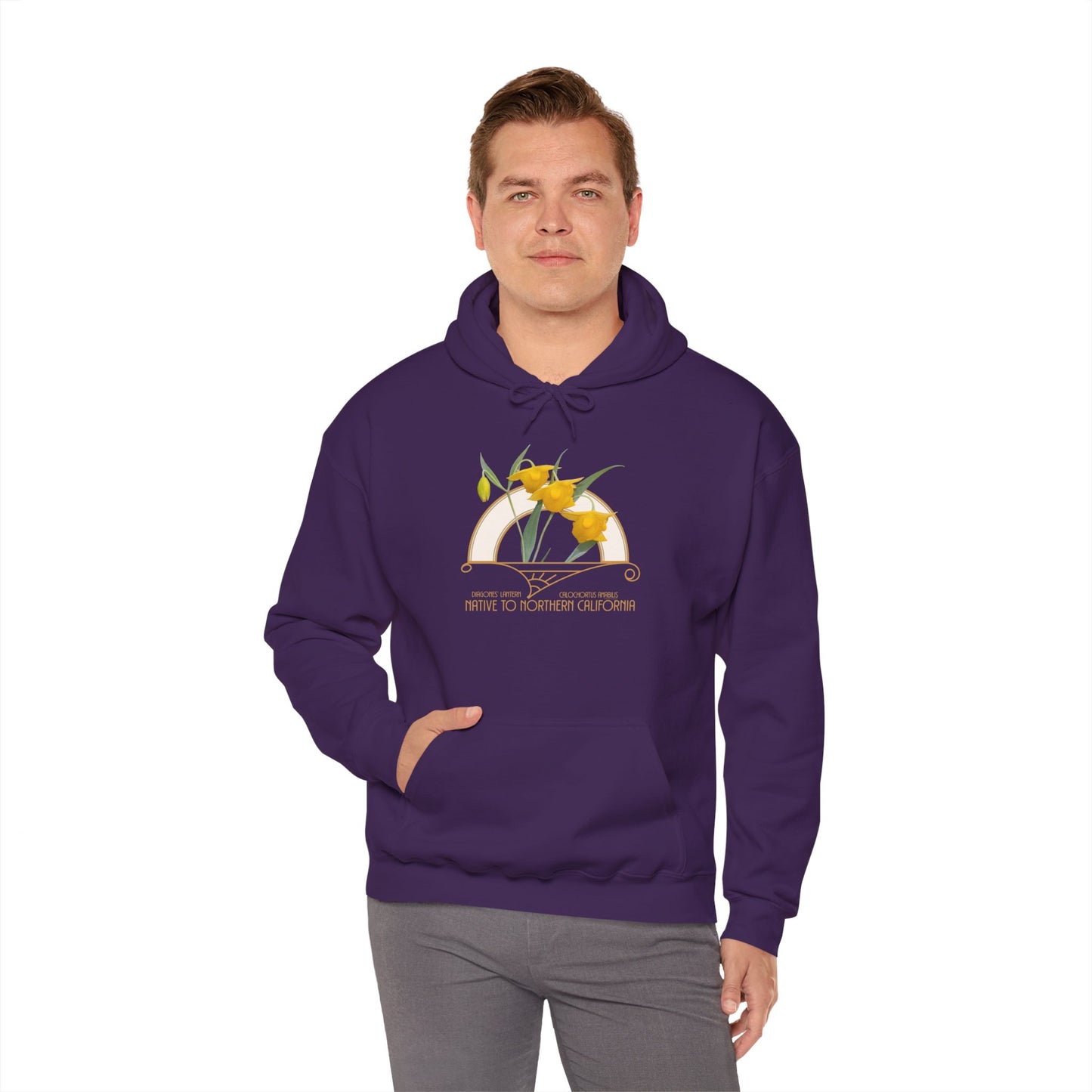 Diogenes’ Lantern (Calochortus amabilis) - Hooded Sweatshirt