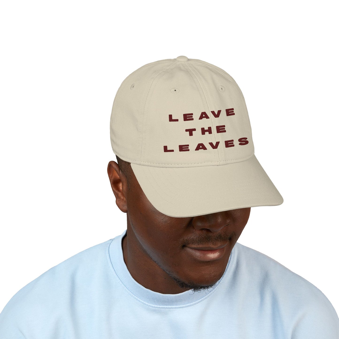 Leave the Leaves - Organic Cotton Baseball Cap