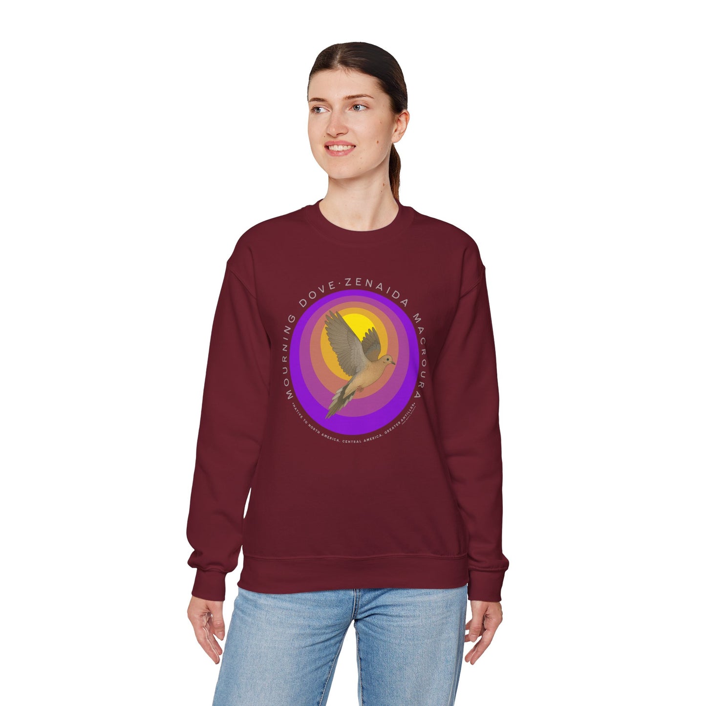 Mourning Dove (Zenaida macroura) - Crewneck Sweatshirt
