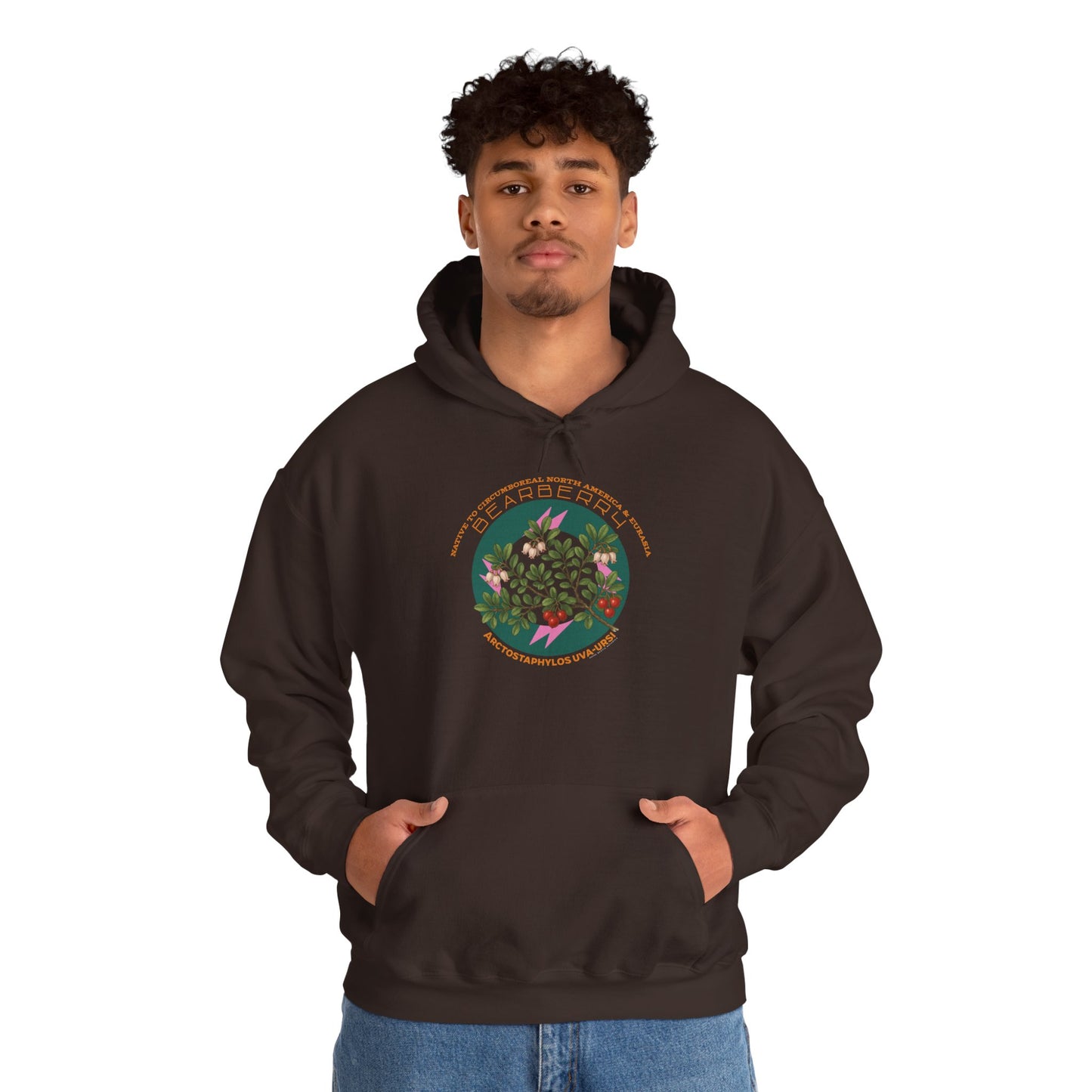 Bearberry (Arctostaphylos uva-ursi)  - Hooded Sweatshirt