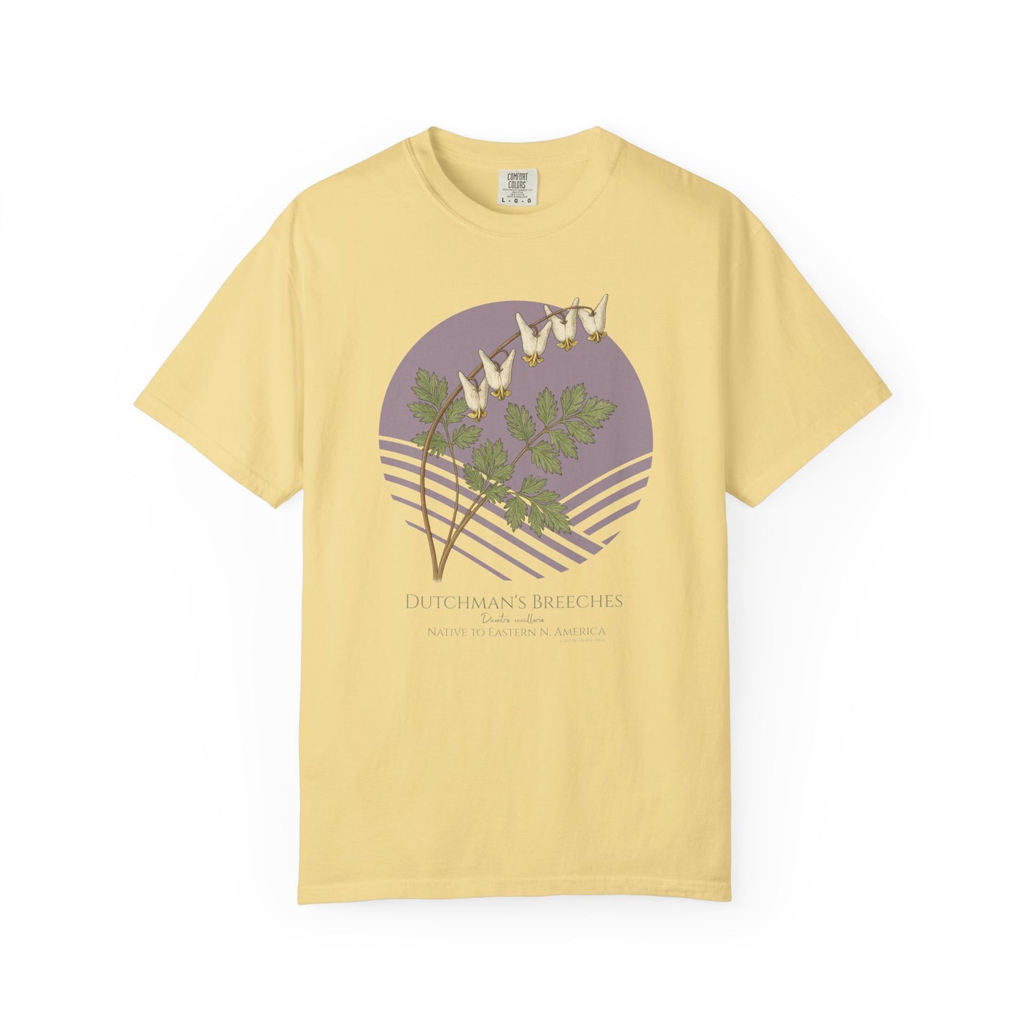 Dutchman’s Breeches (Dicentra cucullaria) - Garment Dyed Soft T-Shirt