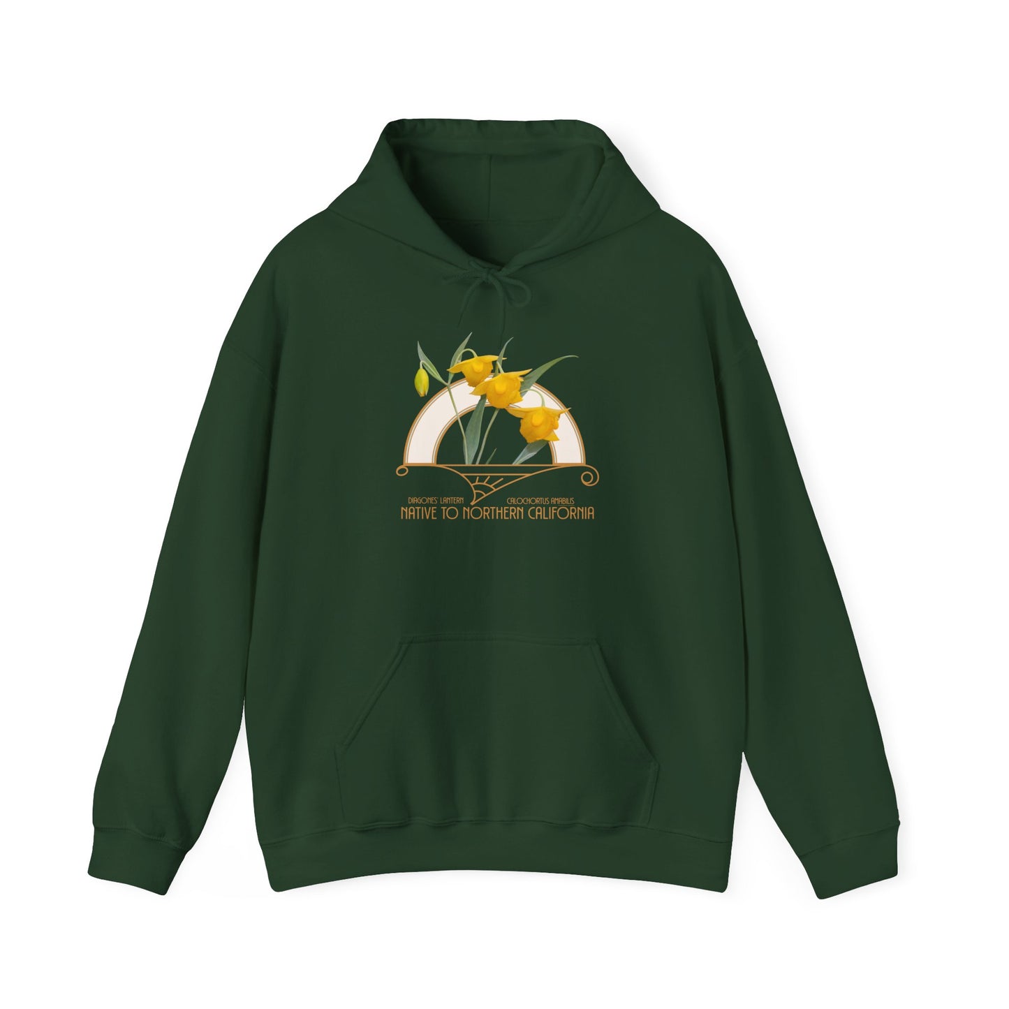 Diogenes’ Lantern (Calochortus amabilis) - Hooded Sweatshirt