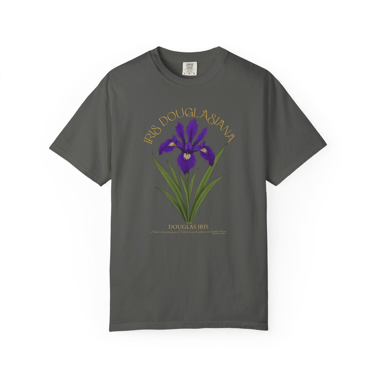 Douglas Iris (Iris douglasiana) - Garment Dyed Soft T-Shirt