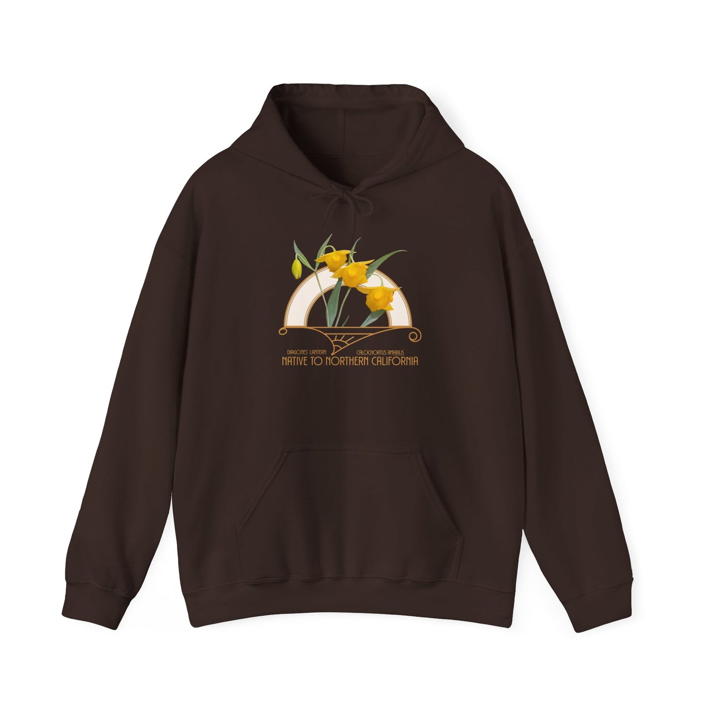 Diogenes’ Lantern (Calochortus amabilis) - Hooded Sweatshirt