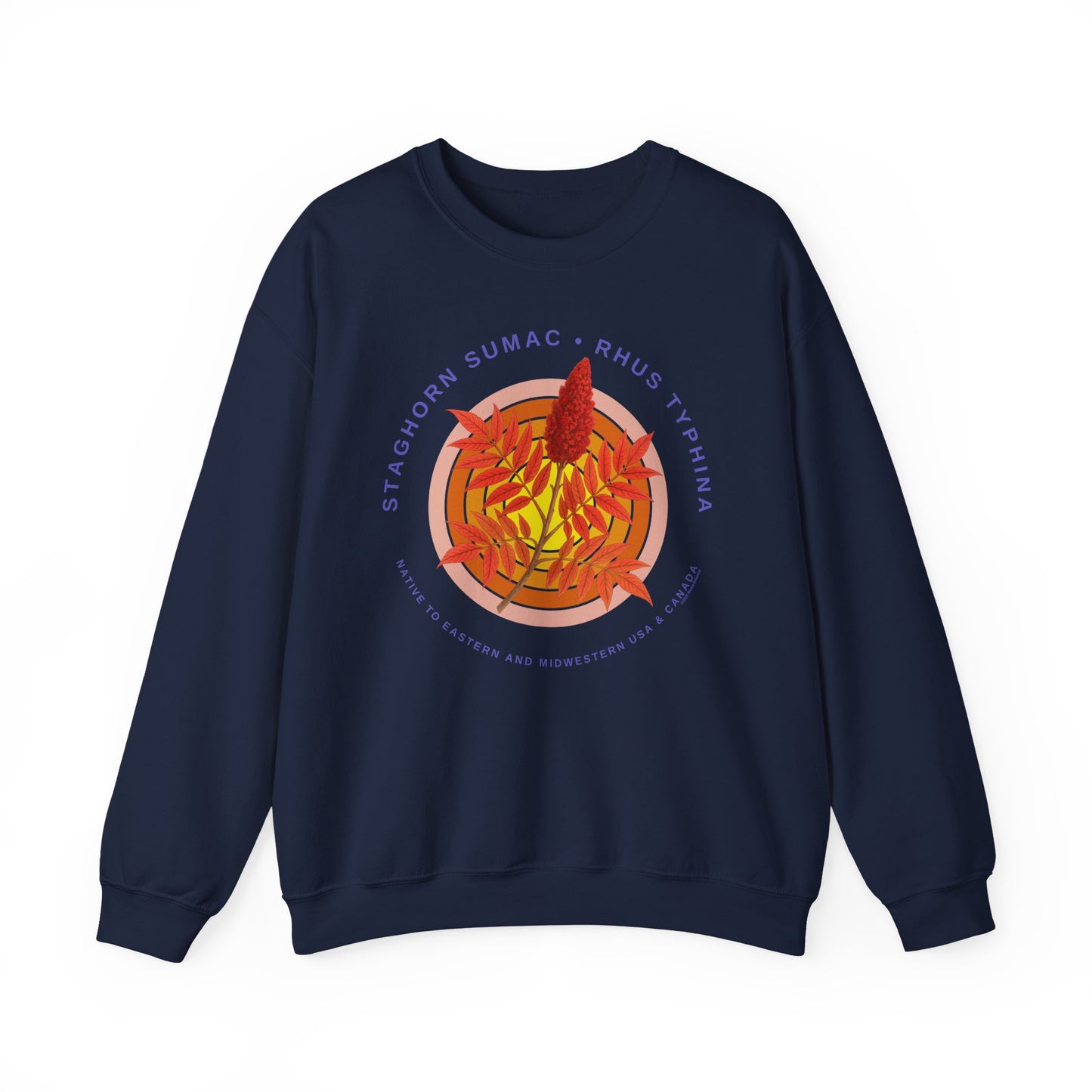 Staghorn Sumac (Rhus typhina) - Crewneck Sweatshirt