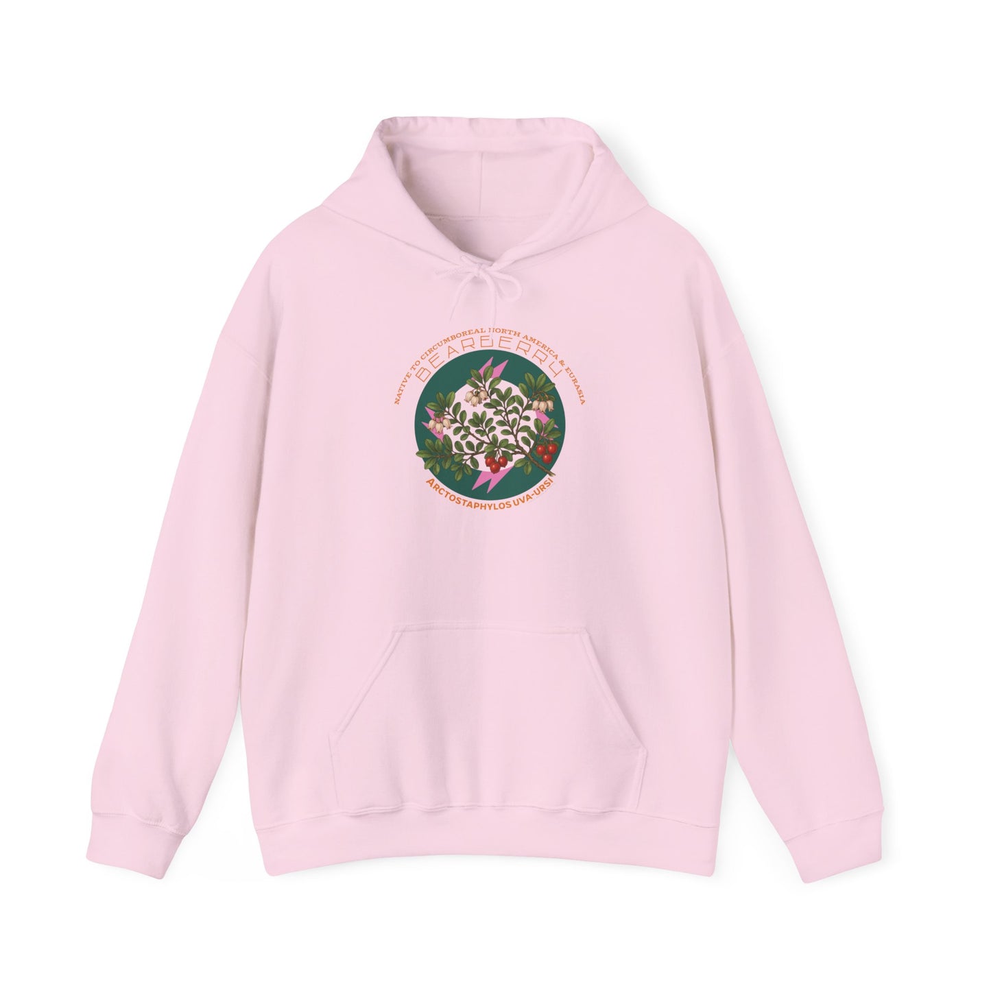 Bearberry (Arctostaphylos uva-ursi)  - Hooded Sweatshirt