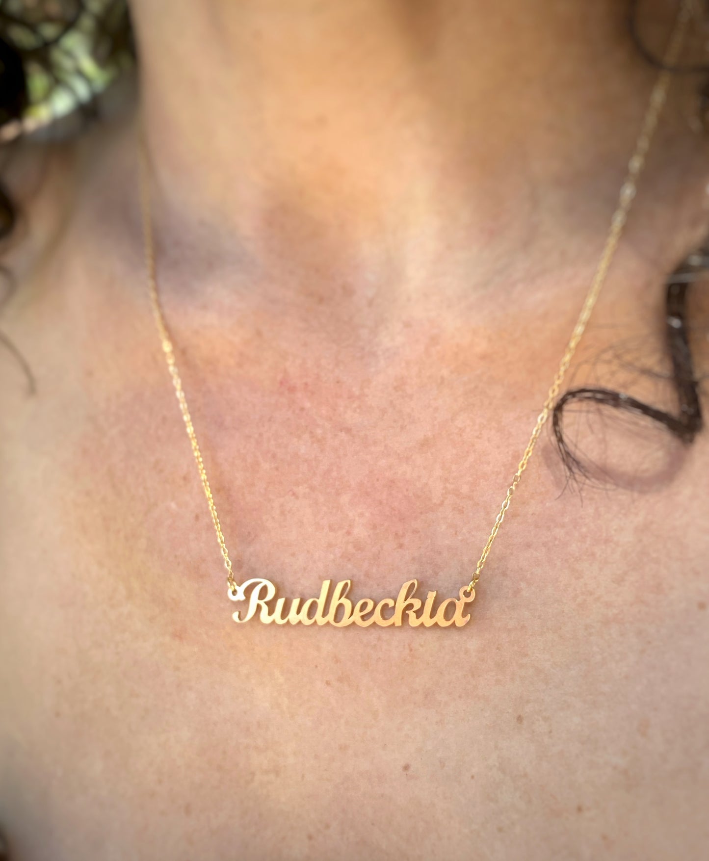 Rudbeckia Necklace – The Black-Eyed Susan Genus