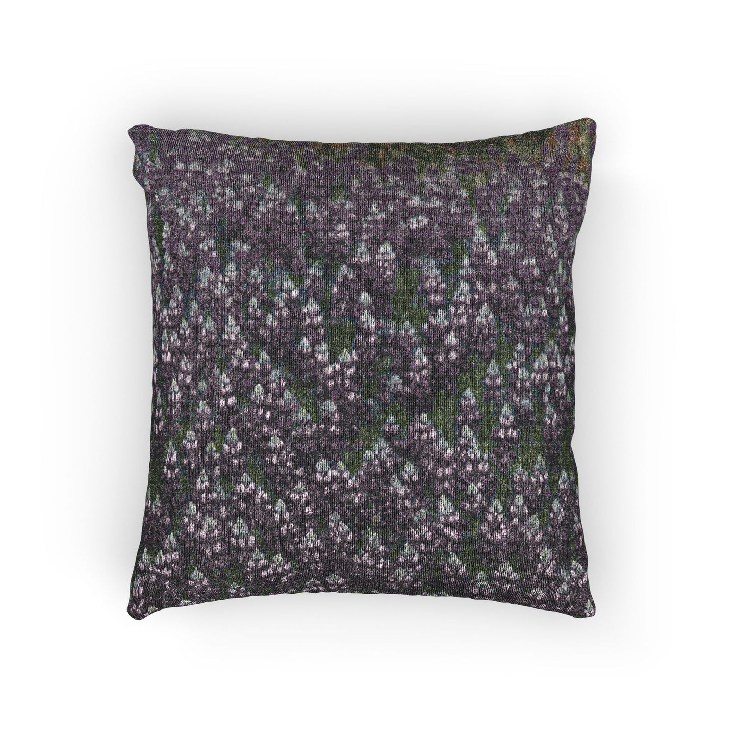 Sky lupine (Lupinus nanus) - Woven Decorative Pillow