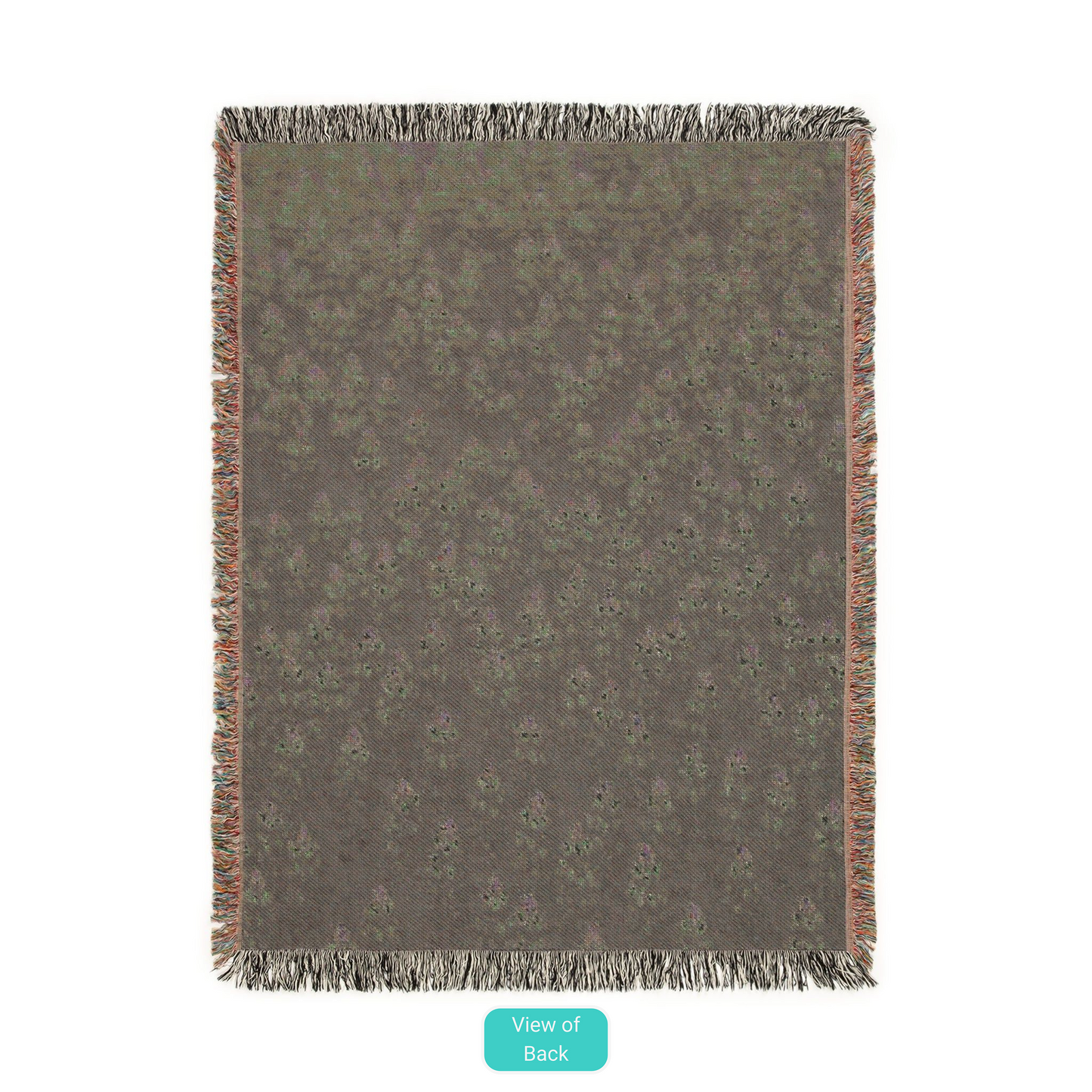 Boneset (Eupatorium perfoliatum) - Woven Cotton Blanket