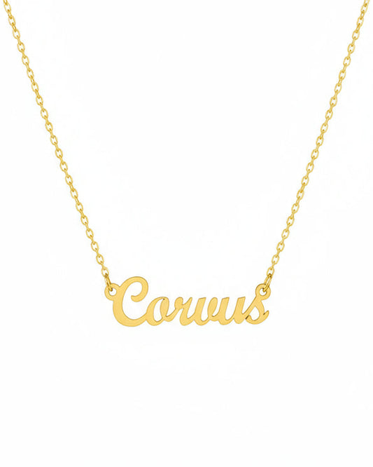 Corvus Necklace – The Raven and Crow Genus